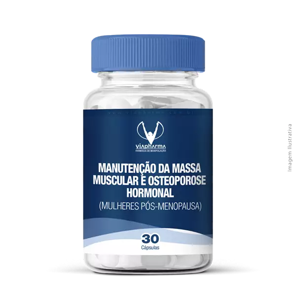 Manutenção da Massa Muscular e Osteoporose Hormonal 30 Cápsulas Manutenção da Massa Muscular e Osteoporose Hormonal 30 Cápsulas