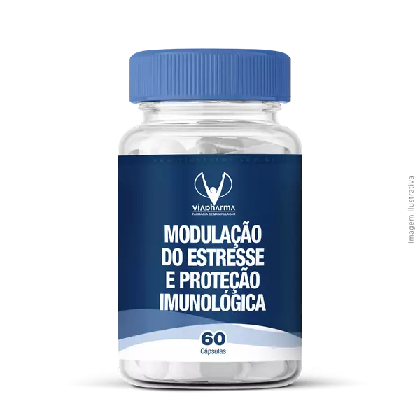 Modulação do Estresse e Proteção Imunológica 60 Cápsulas Modulação do Estresse e Proteção Imunológica 60 Cápsulas