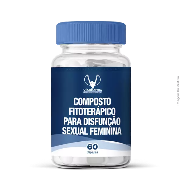 Composto para Disfunção Sexual Feminina 60 Cápsulas Composto para Disfunção Sexual Feminina 60 Cápsulas
