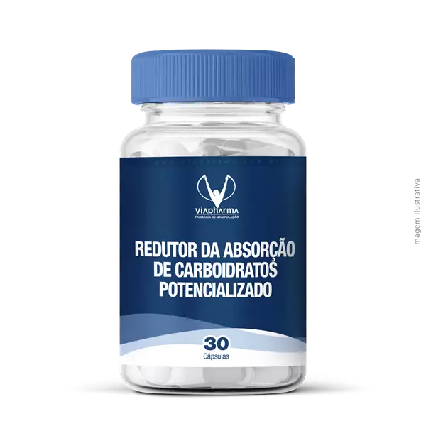 Redutor da Absorção de Carboidratos Potencializado 30 Cápsulas Redutor da Absorção de Carboidratos Potencializado 30 Cápsulas