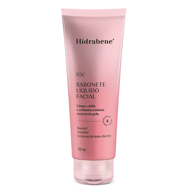 Sabonete Líquido Facial Hidrabene 120mL
