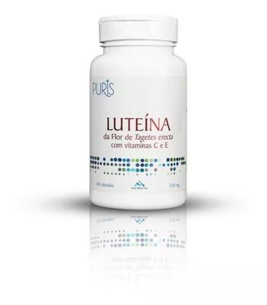 Luteína 250mg 60 Cápsulas Puris