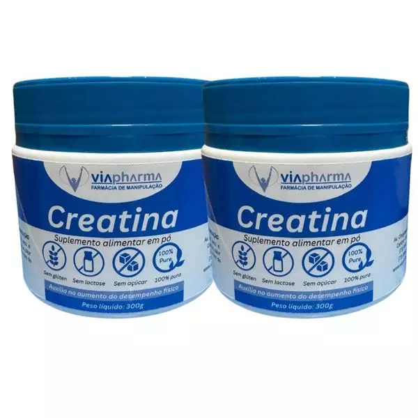 Combo 2 potes de Creatina 300g PROMOCIONAL