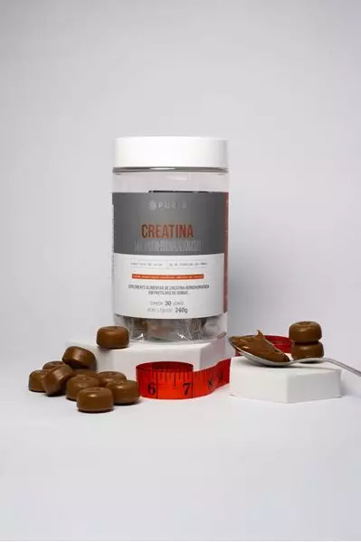 Gomas Creatina Monohidratada SABOR DOCE DE LEITE 30 unidades Puris